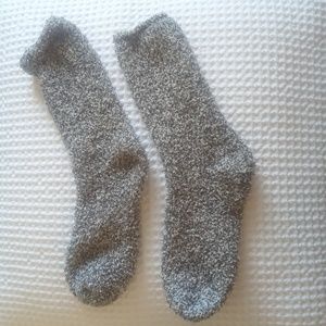Worn Super soft fuzzy socks